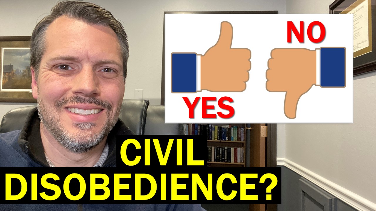 Civil Disobedience: Do we always have to obey government?