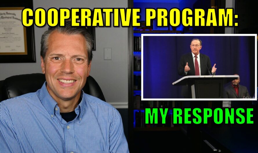 Cooperative Program: My response